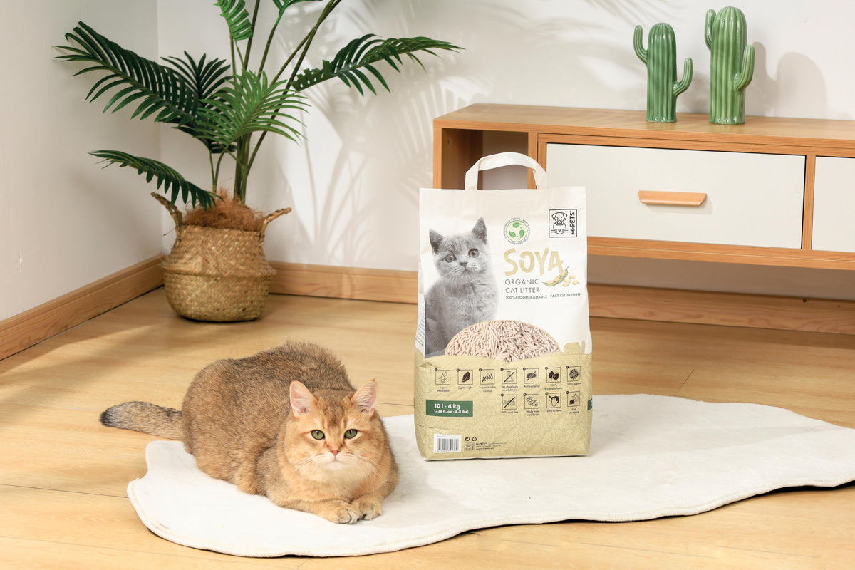 M-PETS Soya Organic Tofu Cat Litter – Natural, Biodegradable & Fast-Clumping Cat Litter in Kenya