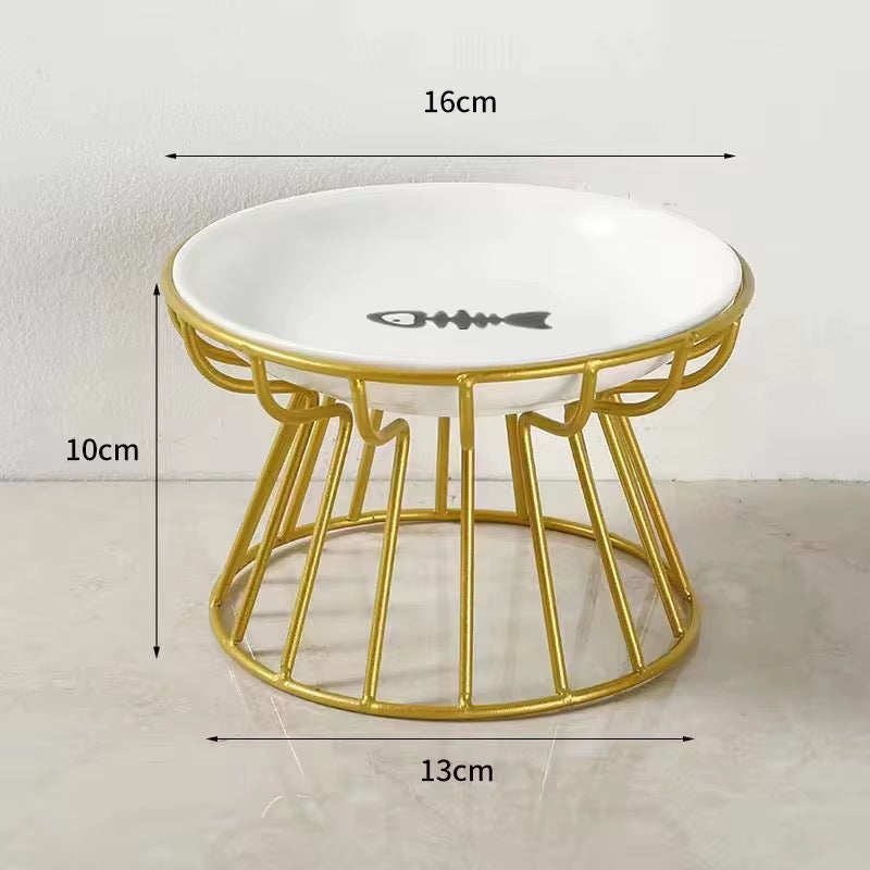 Elevated Cat Food Bowl