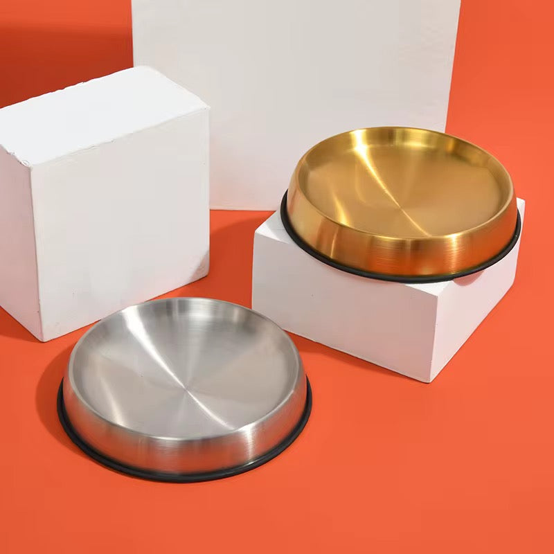 Stainless Steel Cat Food Bowl ~ Non-Slip, Hygienic & Stylish