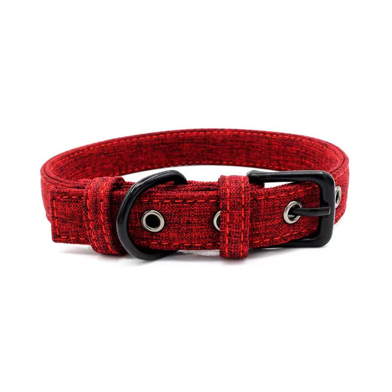 Durable Adjustable Dog Collar – Stylish & Comfortable