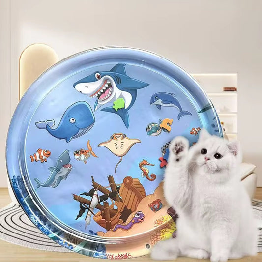 Interactive Cat Water Mat Toy – Sensory Play & Cooling Mat for Cats | Pet Toys Online Kenya