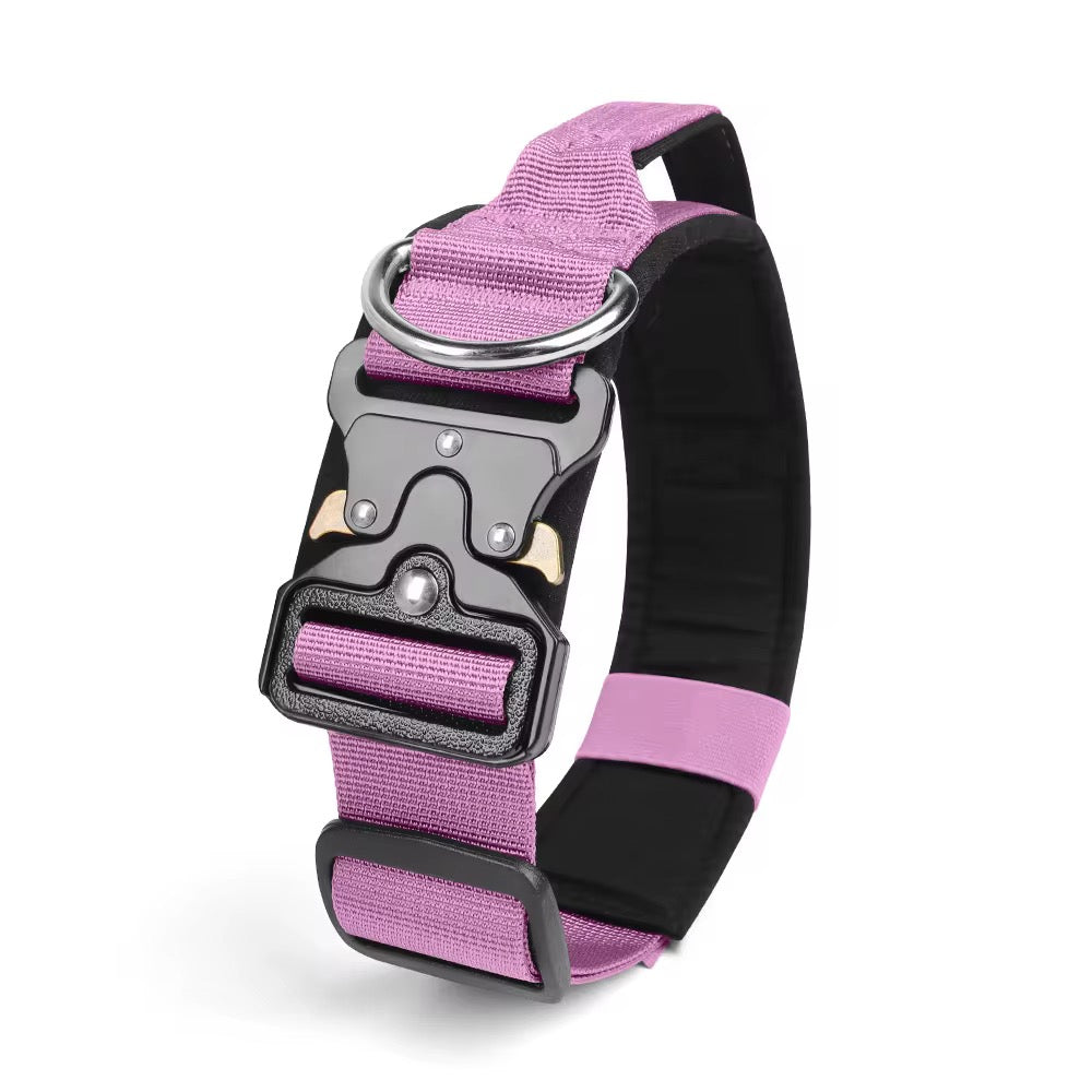 Tactical Dog Collar in Kenya – Heavy Duty Adjustable Military Collar with Handle for Large & Medium Dogs