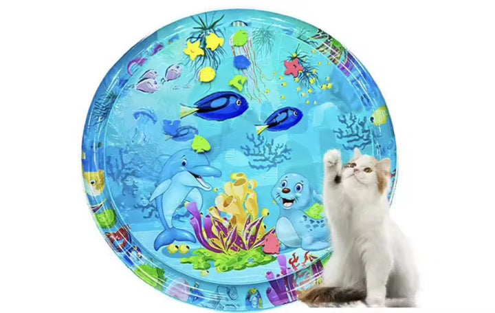 Interactive Cat Water Mat Toy – Sensory Play & Cooling Mat for Cats | Pet Toys Online Kenya