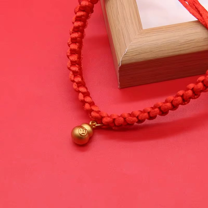 Cat Collar - Chinese Style Red Collar