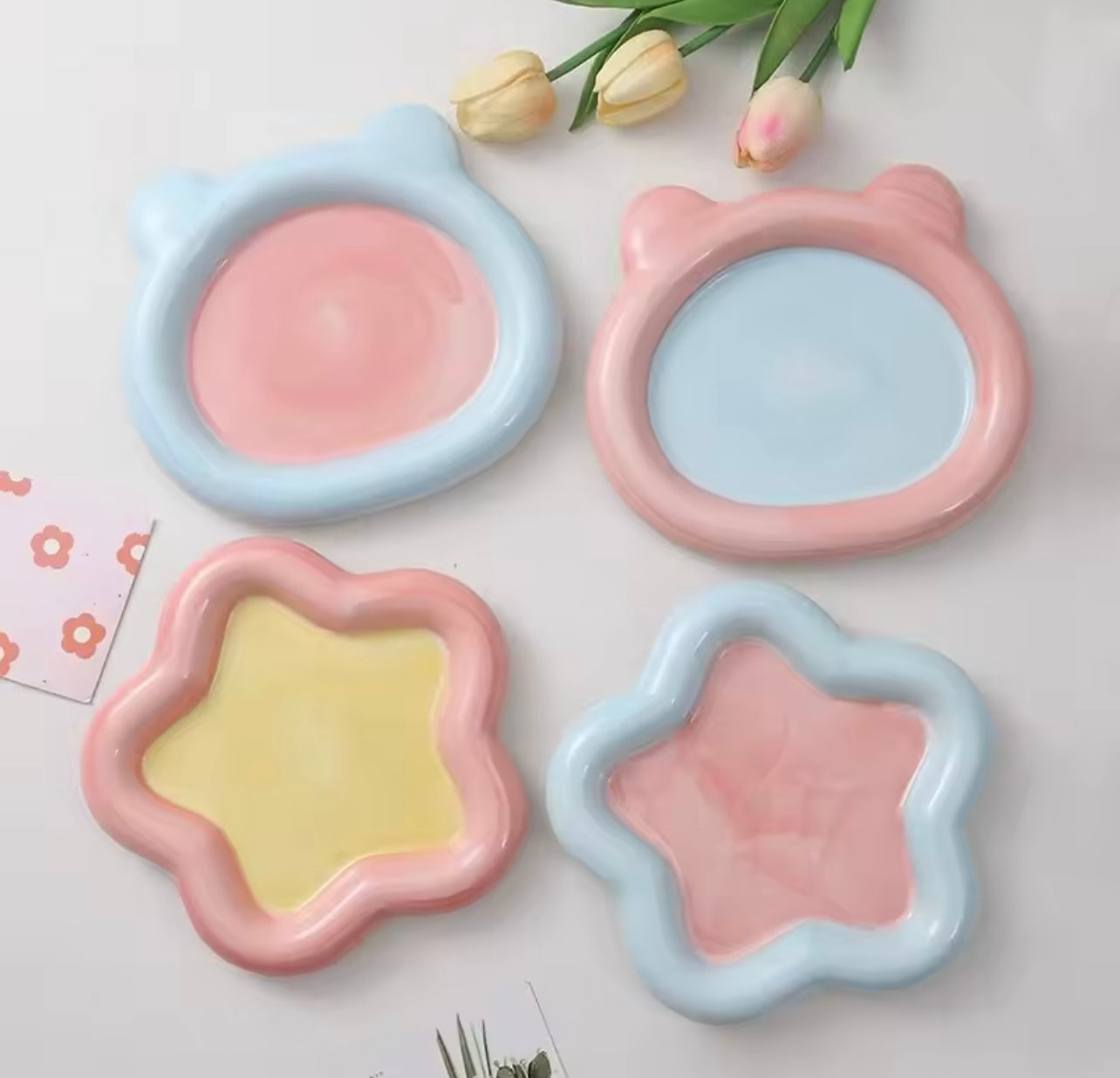 High-Quality Ceramic Cat Food Bowl – Stylish & Safe Feeding in Kenya