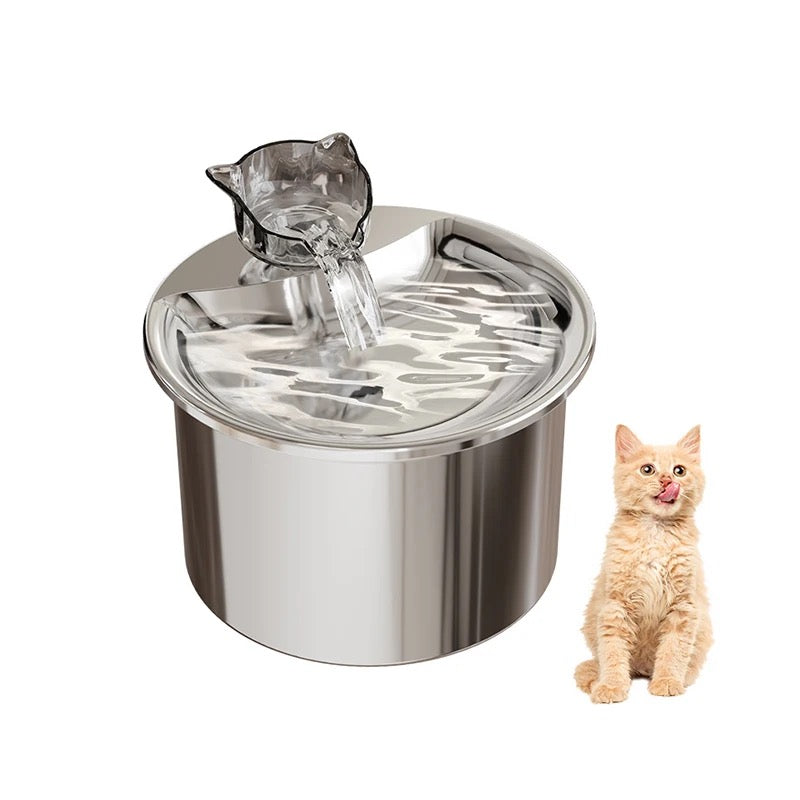 Stainless Steel Pet Water Fountain/Dispenser