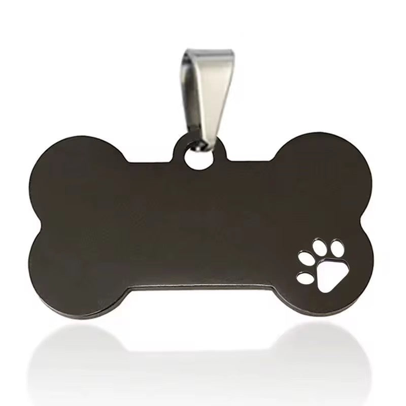 Personalized Pet ID Tag for Dogs & Cats – Custom Name Tag with Contact Details