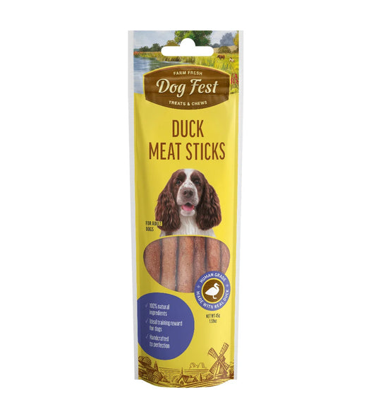 Dog Fest Duck Meat Sticks For Adult Dogs