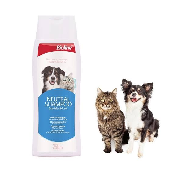 Bioline Neutral Pet Shampoo- For Both Cats and Dogs