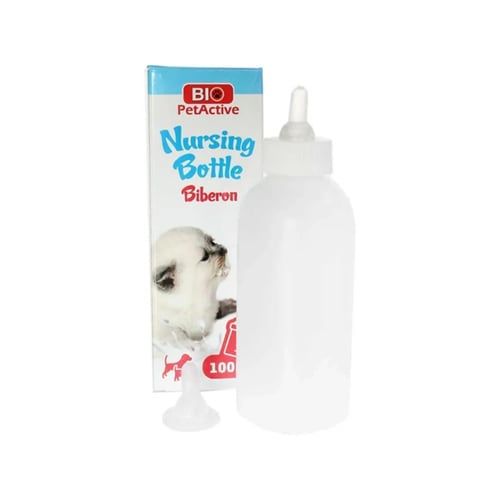 Bio PetActive Nursing Bottle 100ml for Kittens, Puppies & Small Animals